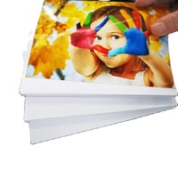 Papel fotográfico impermeable A4 personalizado 160g/180g precio de fábrica brillo mate profesional impresión por inyección de tinta papel fotográfico de alto brillo