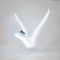 Kit de support lumineux LED blanc et gris pour présentoir à spiritueux rechargeable avec logo personnalisé pour la décoration de table VIP de bar de boîte de nuit