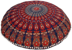 Offre Spéciale produit <span class=keywords><strong>Mandala</strong></span> <span class=keywords><strong>coussin</strong></span> de sol <span class=keywords><strong>coussin</strong></span> de méditation bohème housse de <span class=keywords><strong>coussin</strong></span> de méditation <span class=keywords><strong>rond</strong></span> Poof pouf pied - Product Image 2