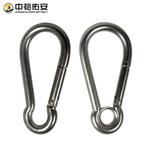 Mosquetón Zhongyu Youan de Acero Inoxidable 304/316 con Resorte, Gancho de Seguridad para Llavero y Conector de Aparejos - Product Image 2