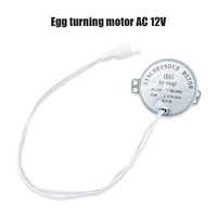 Mini Motor Síncrono para Incubadora de Huevos de 220V 110V 12V con Larga Vida Útil y Volteo Automático de Huevos