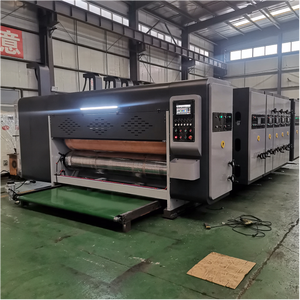 リードエッジフィーディング<span class=keywords><strong>2</strong></span>/<span class=keywords><strong>3</strong></span>/4色フレキソ印刷機スロッターダイカッターマシン - Product Image 2