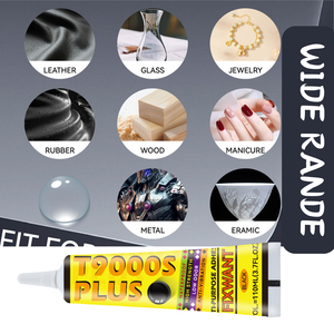 OEM ODM FIXWANT 110ML T9000S PLUS Black Low Corrosion Acrylic Friendly Adhesive For Phone Frame Case Speaker Repair Glue - Product Image 3