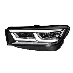 FYB Auto LED phare assemblage mise à niveau DRL pour 2018-2020 <span class=keywords><strong>Audi</strong></span> <span class=keywords><strong>Q5</strong></span>/Q5L haute configuration conception lentille style 6000k couleur Offres Spéciales - Product Image 2
