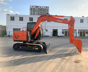 Excavadora Hitachi ZX70 Usada Original Fabricada en Japón, Excavadora Japonesa Usada Original de 7 Toneladas en Venta - Product Image 2