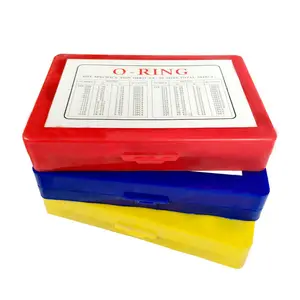 Nitril o-ring ABC tamir kutusu mühür yüzük seti kırmızı sarı mavi kutu klima araba mühür yüzük