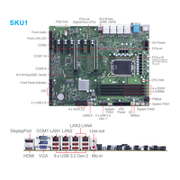 Nouvelle carte mère MS-CF20 V2.0 ATX Intel Arrow Lake-S Core U9/U7/U5 Intel W880 SATA DDR5 256 Go de RAM Solution haute performance