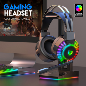 Auriculares para Juegos con Micrófono Luminoso RGB G605 para Xbox <span class=keywords><strong>One</strong></span>, Nintendo Switch y Computadora Portátil - Product Image 2