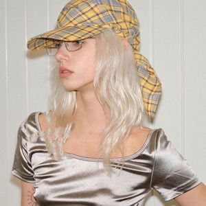 Casquettes de baseball unisexes personnalisées à carreaux avec sangle, nouveau design, vente en gros - Product Image 5