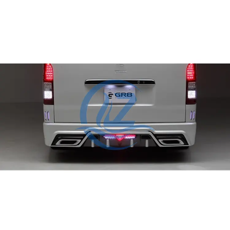 2005-2018 hiace 200 abs upgrade rear bumper wide body 1880