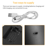 Lampe LED 3D de nuit Câble USB télécommandé 16 couleurs Présentoir de spectacle de lumière pour acrylique Dropshipping
