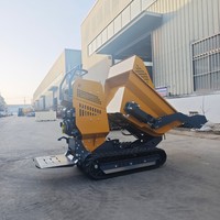500kg Ladekapazität Dieselmotor Mini-Raupendumper Hydraulische Schubkarre Kipper mit Kurzem Wendekreis Neu Euro 5