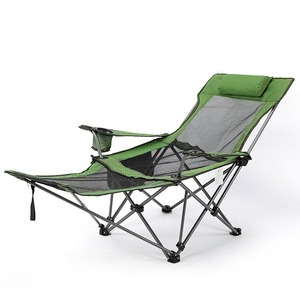 Outdoor Furniture <strong>Lightweight</strong> Folding <strong>Chair</strong> Camping Portable <strong>Beach</strong> Small Stool Backrest Fishing <strong>Chair</strong> Folding Bed Travelling - Product Image 4