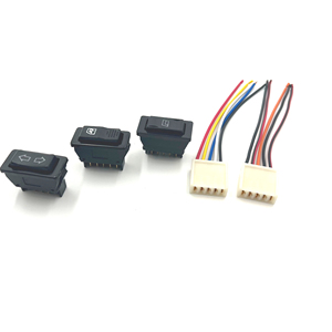 5P 12V عالمي صالح سيارة مفتاح الطاقة موصل زر التبديل مقبس لباب كهربائي نافذة - Product Image 5