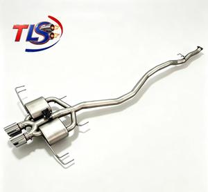 ท่อไอเสียแบบวาล์วทรอนิกส์ TLS ขนาด <span class=keywords><strong>3</strong></span> นิ้ว สำหรับ Honda Civic X Type-R FK8 2.0T ระบบไอเสียแบบวาล์วเคลือบผิวแซนด์บลาสต์ พร้อมปลายท่อสามทาง - Product Image 1