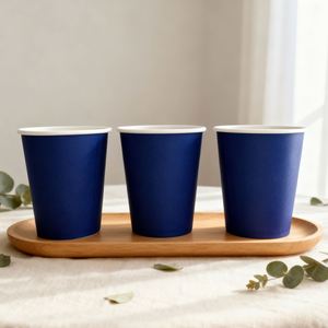Gobelet en papier à paroi simple jetable - Qualité alimentaire, écologique, biodégradable, personnalisable pour le thé, le café et les boissons, logo personnalisé - Product Image 4
