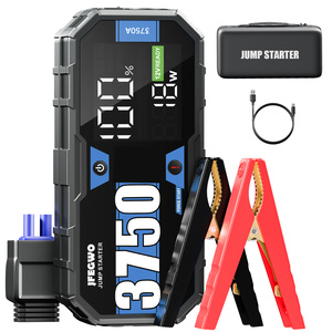Démarreur de batterie de voiture portable, Power Bank, Booster de batterie multifonction 12V 2200A, Démarreur de voiture 10000mAh - Product Image 1