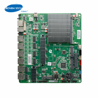 Recién llegado, placa de enrutador de firewall J1900, 6 puertos Lan, enrutador de firewall, placa base Industrial Nano Itx