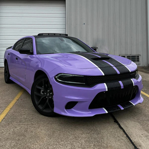 CRYSTAL GLOSS LILAC LAVENDER Car <b>Wrap</b> Vinyl <b>Roll</b> Full Car Film Weather Resistance Exterior Air <b>Bubble</b> Free - Product Image 1