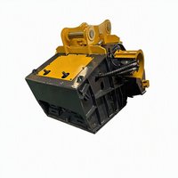 Broyeur à mâchoires hydraulique pour excavatrice, idéal pour la concassage de roches, le recyclage des agrégats de carrière, la démolition de béton