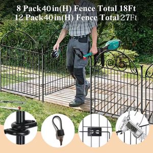 Recinzione per Cani Senershuo in Metallo Resistente, 16 Pannelli 32"H X27"L, Barriera Temporanea da Esterno Facile da Montare e Riutilizzabile per Giardino - Product Image 5