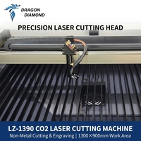Harga Pabrik Mesin Laser CO2 1390 Area Kerja 1300x900mm Pemotong Laser Pengukir untuk Kayu Lapis Plastik Karet dengan Pengiriman Cepat