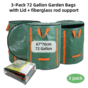 Sacchetto Moderno per Rifiuti da Giardino in Materiale PP con Supporto Robusto per Uso in Giardino e Fattoria - Product Image 6