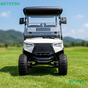 Carrito de Golf Eléctrico para 4 Personas, Asientos Espaciosos, Carrito de Golf Resistente para Resorts, para Carreteras No Públicas, Eléctrico, DOT CE - Product Image 1