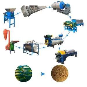 Meilleurs produits de vente pérou fourrage farine de poisson séchée ligne de production de farine d'os de poisson poudre machine