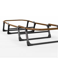 Vente en gros Prix d'usine en ligne Vente à chaud Lit de camping pliable pour hôtel et bureau simple et portable Lit bébé 170*55*25cm