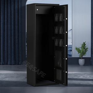 Caja Fuerte para Armas de Fuego CEQSAFE, Resistente al Fuego, con Cerradura Biométrica de Huellas Dactilares, Caja de Seguridad Biométrica para Armas - Product Image 4
