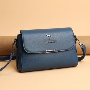 2024 PU Style nouveau sac à bandoulière pour femmes d'âge moyen à la mode grande capacité belle-mère sac de messager - Product Image 2