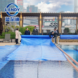 Couverture de <span class=keywords><strong>piscine</strong></span> d'hiver en matériau LDPE, anti-poussière, réduction de l'évaporation de l'eau, couverture solaire pour piscines hors sol - Product Image 6