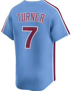 Camiseta de Béisbol Estadounidense Cosida 2026, 3 Bryce Harper, 10 Realmuto, 7 Trea Turner, 28 <span class=keywords><strong>Bohm</strong></span> - Product Image 6