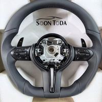 Maßgefertigtes Vibrations-Lederlenkrad für BMW M3 M5 F20 F22 F23 F30 F33 F34 X1 F48 X5 F15 X3 F25 F10 E90 E70 E84 F13