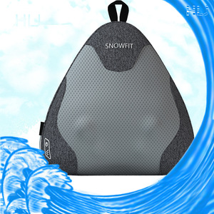 Coussin de massage lombaire Snowfit rechargeable par USB, support dorsal pour le bureau et la maison - Product Image 1