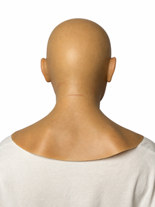 Masques en silicone réaliste pour homme chauve avec bouche mobile, respirants, pour cosplay, anatomiquement corrects, faible MOQ, du fournisseur - Product Image 5