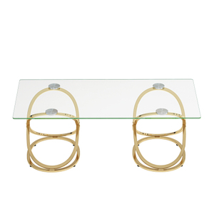 Nordic Style Modern Side <b>Table</b> <b>Coffee</b> <b>Table</b> Set Metal with Wood Panel for Living Room Furniture Home Decor - Product Image 6