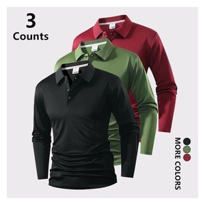 เสื้อโปโลผู้ชายผ้าคอตตอนผสมเนื้อหนัก 400 กรัม แบบสั่งทำพิเศษ OEM ODM แขนสั้น คอปก รับผลิตแบรนด์ส่วนตัว - Product Image 1
