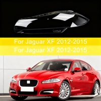 Masques en verre pour phares avant de voiture, abat-jour transparent pour phare, coque de lampe, couvercle de lentille automobile pour Jaguar XF XFL 2012 2013 2014 2015