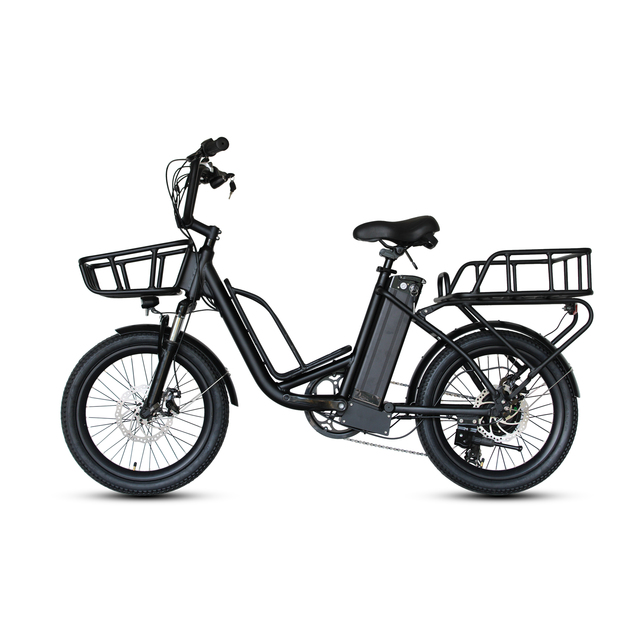 Hot Selling Long Range 2 Wheel Electric Bicycle Cargo E-bike Electric Cargo Bicycle for Food Delivery