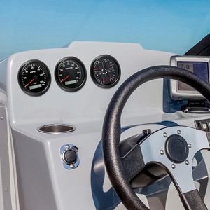 Conjunto de 3 Medidores Automotivos de 85mm com Velocímetro GPS e Tacômetro, Medidor Náutico 4 em 1 com Nível de Combustível/Temperatura da Água/Pressão do Óleo/Voltímetro em 7 Cores - Product Image 5