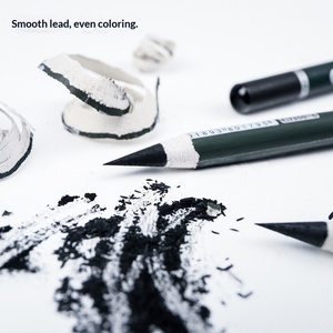 Crayons de fusain <span class=keywords><strong>Marie</strong></span>'s C7350 pour peinture et croquis, entièrement en carbone, faciles à découper, spécial papier, portables, 12 pièces/boîte - Product Image 2