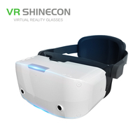 Casque VR Tout-en-un avec Manette 6 DoF, Jeux Interactifs 3D VR, Batterie 4500 mAh, Prise en Charge 5G et Écran 4K