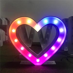 Yongnuo Lettere e Numeri da 4 Piedi, Colore Bianco Caldo, Arte Decorativa in Ferro Battuto, Design Digitale Irregolare per Molteplici Occasioni - Product Image 5