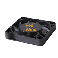 Ventilateur axial à châssis en plastique OEM ODM DC 40x40x7mm 5V 12V 24V, faible bruit, haute vitesse 4500 tr/min, pour l'électronique