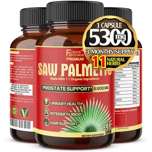 Chế độ ăn uống bổ sung hỗ trợ sức khỏe tuyến tiền liệt chiết xuất Saw Palmetto Softgel viên nang