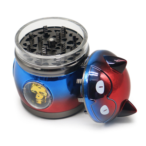 Nuovo Macinino Manuale per Erbe a Forma di <span class=keywords><strong>Gatto</strong></span> 2025, in Lega di Zinco Multicolore, 4 Parti, Moderno KL KL1224YH per Accessori con Logo Personalizzato - Product Image 4