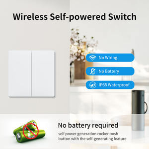 Tuya אלחוטית חכם wifi עבור מתג קינטי ערכת שליטה מרחוק מתג דימר עמיד למים תכונה ip65 אין צורך סוללה - Product Image 2