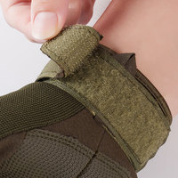 Zune Lotoo gants en cuir microfibre d'auto-défense résistant à l'usure tir chasse gants tactiques résistants aux coupures